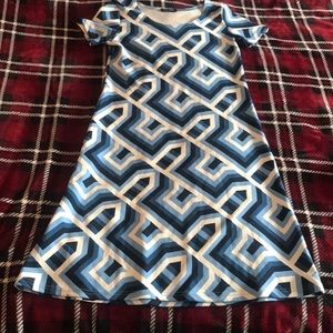 3 tone blue and white GILANI Sundress